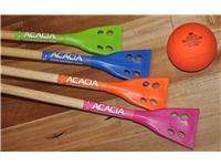 Acacia® Junior Broom <BR> Wood Broomball Stick / Broom