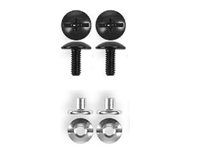 Hockey / Broomball Helmet <BR> Replacement Screw w/ Post Nut