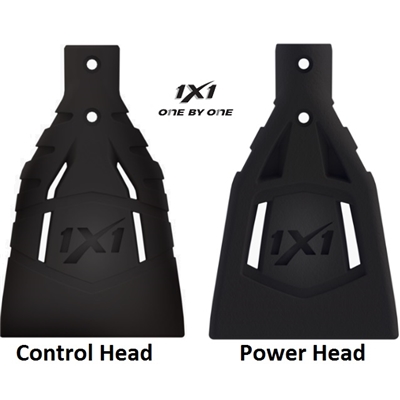 1x1 Broomball Heads <BR> Control, Power & Curved