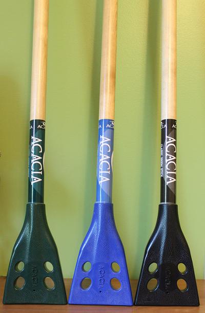 Acacia® Classic Broom <BR> Wood Broomball Stick / Broom