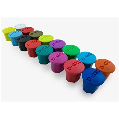 D-Gel® End Caps <BR> Broomball Stick Caps