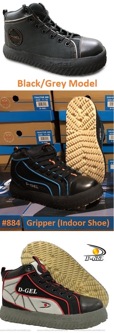 Knapper® / D-Gel® Gripper <BR> Indoor Broomball Shoes
